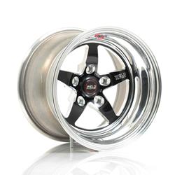 Wheel, RTS Forged, Aluminum, Black, 15 in. x 10.275 in., 5 x 4.75 in. Bolt Circle, 4.5 in. Backspace, Each