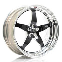 Wheel, RT-S S71, Aluminum, Black, 20 in. x 9.00 in., 5 x 115mm Bolt Circle, 5.400 in. Backspace, Each