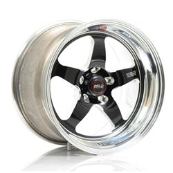 Wheel, RT-S S71, Aluminum, Matte Black, 17 in. x 10.5 in., 5 x 4.50 in. Bolt Circle, 6.800 in. Backspace