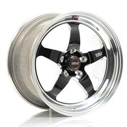 Wheel, RT-S S71, Aluminum, Black, 18 in. x 10 in., 5 x 4.75 in. Bolt Circle, 7.200 in. Backspace