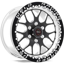 Wheels, RT-S S77, Aluminum, Matte Black, 17 in. x 10.00 in., 6 x 135mm Bolt Circle, 7.20 in. Backspacing, Each