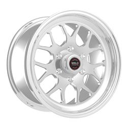 Weld Racing RT-S S77 HD forged aluminum polished wheels feature a classic tuning fork design modified...