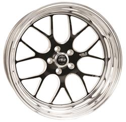 Wheel, RT-S S77, Aluminum, Matte Black, 15 in. x 8.33 in., 5 x 4.75 in. Bolt Circle, 5.500 in. Back Space