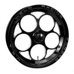 Wheel, Magnum Drag 2.0, Aluminum, Black, 15 in. x 3.5 in., 5 x 4.75 in. Bolt Circle, 1.75 in. Backspace, Each