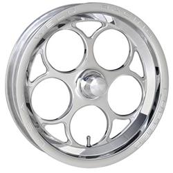 Wheel, Magnum Drag 2.0, Aluminum, Polished, 17 in. x 2.25 in., Spindle Mount, 1.06 in. Backspace, Each