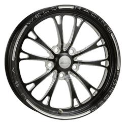 Wheel, V-Series, Aluminum, Matte Black, 17 in. x 4.50 in., 5 x 4.75 in. Bolt Circle, 2.250 in. Back Space