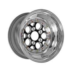 Wheel, Magnum Drag 2.0, Aluminum, Matte Black, 15 in. x 10.0 in., 5 x 4.50 in. Bolt Circle, 4.00 in. Backspace