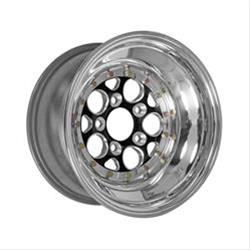 Wheel, Magnum Drag 2.0, Aluminum, Matte Black, 15 in. x 15.0 in., 5 x 4.75 in. Bolt Circle, 3.00 in Back Space