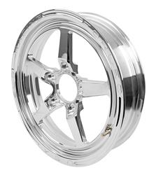 Wheel, AlumaStar 2.0, Aluminum, Polished, 15 in. x 3.5 in., 5 x 4.75 in. Back Space, 1.75 in. Back Space