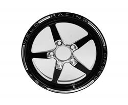 Wheel, AlumaStar 2.0, Aluminum, Matte Black, 15 in. x 3.5 in., 5 x 4.75 in. Bolt Circle, 1.75 in. Back Space