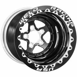 15X8 A'STAR 2.0 BLK CTR 5X4.5 3BS SBL-Ultra Lite-Black-Mickey Thompson