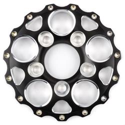 Wheel Center Section, Magnum Drag 2.0 Series, Aluminum, Matte Black, 5 x 4 3/4 in. Bolt Pattern, Each