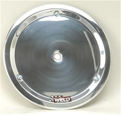 Mud Cover, Ultra, Aluminum, Polished, 10 in. Diameter, Each