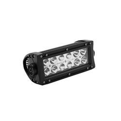 Light Bar, EF2 Series LED, Spot/Flood, Rectangular, White Bulb, Clear Lens, 36 watts, 10-30 V, 6 in. Length, Each