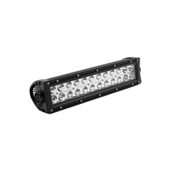 Light Bar, EF2 Series LED, Spot/Flood, Rectangular, White Bulb, Clear Lens, 72 watts, 10-30 V, 12 in. Length, Each