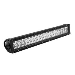 Light Bar, EF2 Series LED, Spot/Flood, Rectangular, White Bulb, Clear Lens, 120 watts, 10-30 V, 20 in. Length, Each