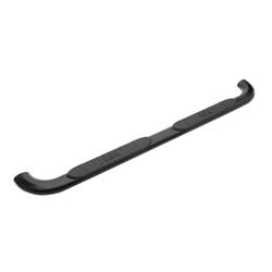 Step Bars, Nerf Bars, Platinum Series, Steel, Black Powdercoated, 4 in. Diameter, Jeep, Pair