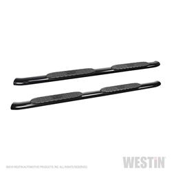 Step Bars, Nerf Bars, Pro Traxx, 4 in. Oval, Steel, Black Powdercoated, Ram, 1500, Pair