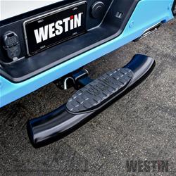 Receiver Hitch Step, Pro Traxx 5, Steel, Black, 2 in. Receiver Size, 27 in. Width, Each