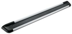 Running Boards, Sure-Grip, Aluminum, Brushed, 79.0 in. Length, Pair