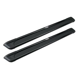 Running Boards, Sure-Grip, Aluminum, Black, 54 in. Length, Chevy, GMC, Dodge, Pair