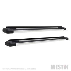 Running Boards, SG6 LED, Aluminum, Polished, 86 in. Length, Brackets Required, Chevy, Ford, GMC, Ram, Pair
