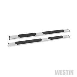 Step Bars, Nerf Bars, R5 Series, Stainless Steel, Polished, 5 in. Diameter, for Nissan, Pair