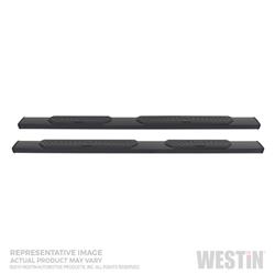 Step Bars, Nerf Bars, R5 M-Series, Aluminum, Black, Chevy, GMC, Pair