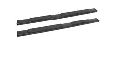 Step Bars, Nerf Bars, R5 Series, Aluminum, Black, 5 in. Diameter, Chevy, GMC, Pair