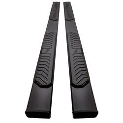 Step Bars, Nerf Bars, R5 M-Series Wheel-to-Wheel, Steel, Black, Ford, Pair