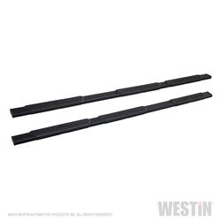 Step Bars, Nerf Bars, R5 M-Series Wheel-To-Wheel, Steel, Black Powdercoated, Ford, Pair