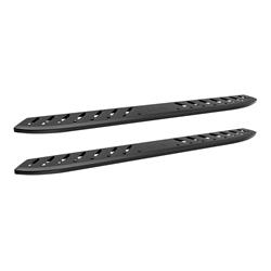 Running Boards, Thrasher, Steel, Black Powdercoat, 91 in. Length, Ford, Pair