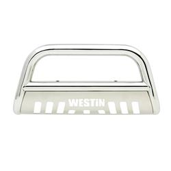 Grille Guard, Bull Bar, E-Series, Stainless Steel, Polished, Chevy, GMC, Each