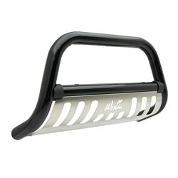 Grille Guard, Ultimate Bull Bar, One-piece Style, Steel, Black Powdercoated, Ford, Each