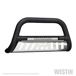 Grille Guard, Ultimate LED, Steel, Black, Ram, Each