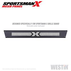 Grille Guard Component, Sportsman X Mesh Panel, Ford, Toyota, Each