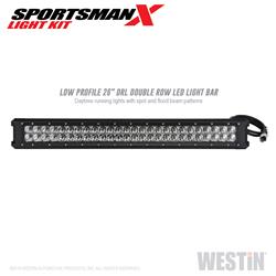 Auxiliary Light, Sportsman X, LED, Rectangular, 14,040 Lumens, Kit