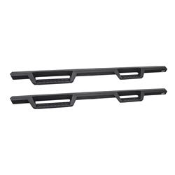 Step Bars, Nerf Bars, HDX Drop Steps, Steel, Black Textured, Chevy, GMC, Pair