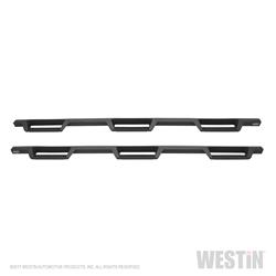 Step Bars, Nerf Bars, HDX Drop Steps, Steel, Black Textured, 6 in. Diameter, Dodge, Ram, Pair