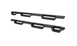 Nerf/Step Bar, HDX Drop Wheel-to-Wheel, Steel, Black Textured, Chevy, GMC, Pair