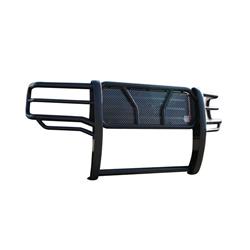 Grille Guard, HDX Heavy-Duty, One-piece, Steel, Black Powdercoated, Headlight Guards, GMC, Each