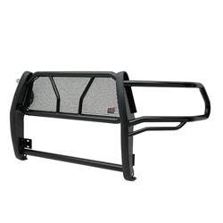 Grille Guard, HDX Heavy-Duty, One-piece, Steel, Black Powdercoated, Headlight Guards, Dodge, Ram, Each