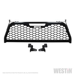 Headache Rack, Public Safety HLR Truck Rack, Bed Rail Mount, Aluminum, Black Powdercoated, Chevrolet, GMC, Each