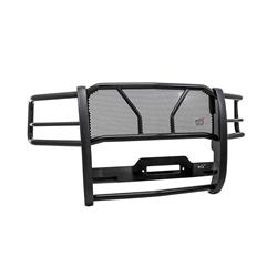 Grille Guard, HDX Heavy-Duty, Winch Mount, Steel, Black Powdercoated, Ford, Each