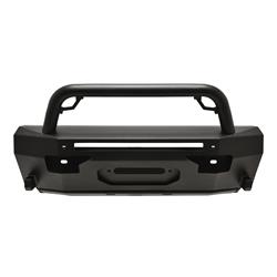 Bumper, Pro-Series Bumper w/Round Bull 4Runner 2014-2021 Textured Black