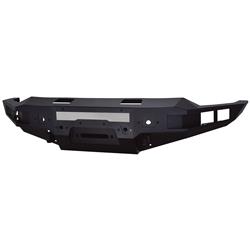 Bumper, Pro-Series, Fabricated, Steel, Black Textured Powdercoated, Winch Mount, Front, Chevrolet, GMC, Each