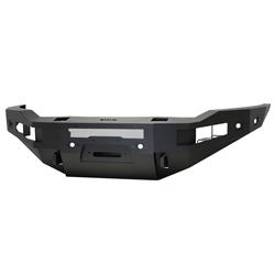 Bumper, Pro-Series, Fabricated, Steel, Black Textured Powdercoated, Winch Mount, Front, Ram, 2500, 3500, Each