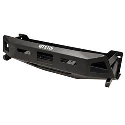 Bumper, Pro-Series, Fabricated, Steel, Black Textured Powdercoated, Winch Mount, Front, Nissan, Frontier, Each