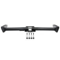 Receiver Hitch, for Outlaw Bumper, Class 3, Rear, 2 in. Square Receiver, Black Powdercoated, Chevrolet, GMC, Each