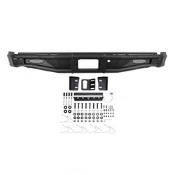 Bumper, Outlaw, Tube, Steel, Black Textured Powdercoated, Ford, Each